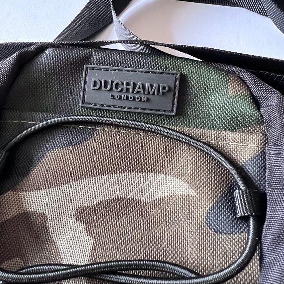 DUCHAMP MINI FLIGHT SLING BAG CAMO PRINT NWT - Picture 7 of 15